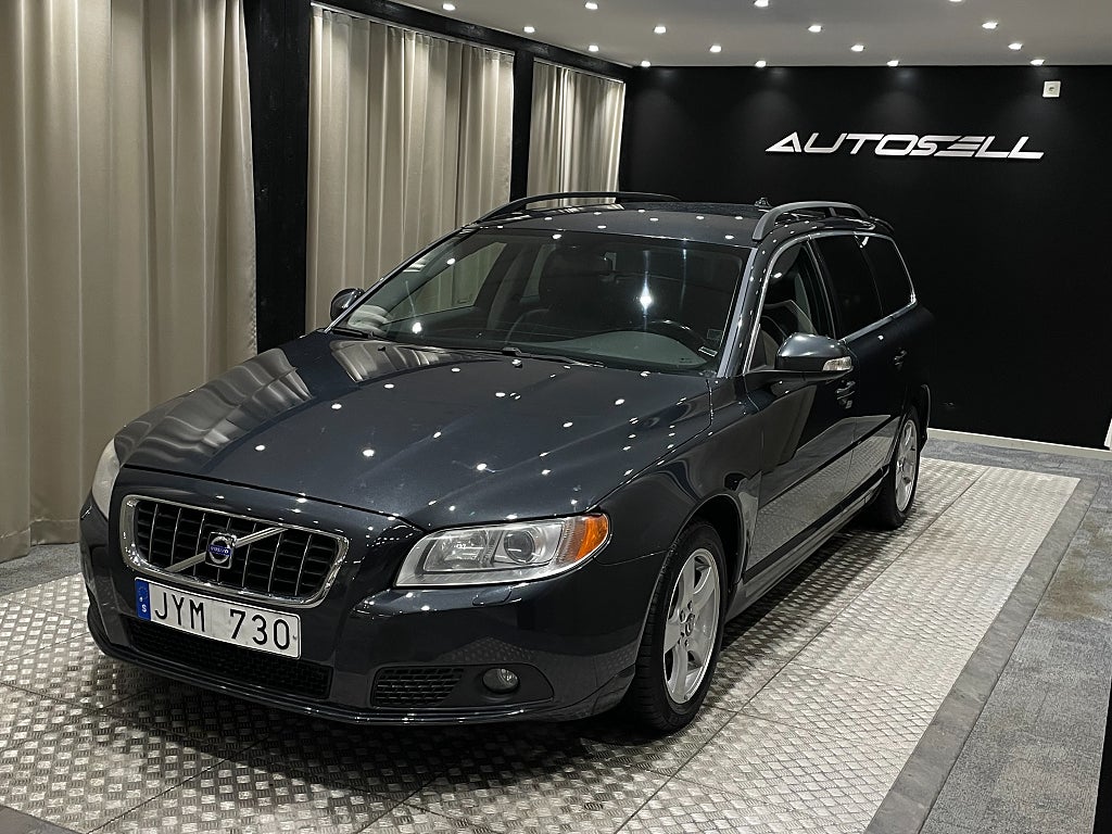 Volvo V70 2.4D Geartronic Momentum Fin Service Historik Drag
