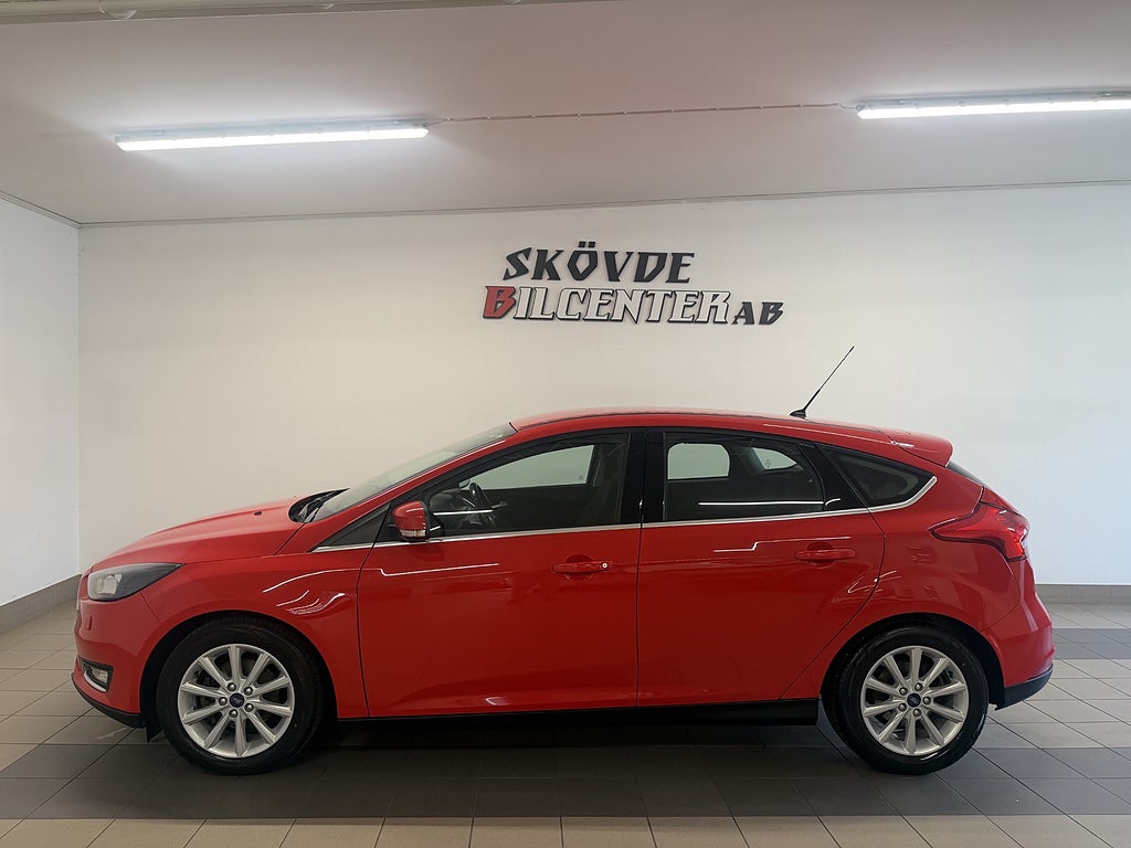 Ford Focus 1.0 EcoBoost Titanium/Nyservad/KeylessGO/Farthållare