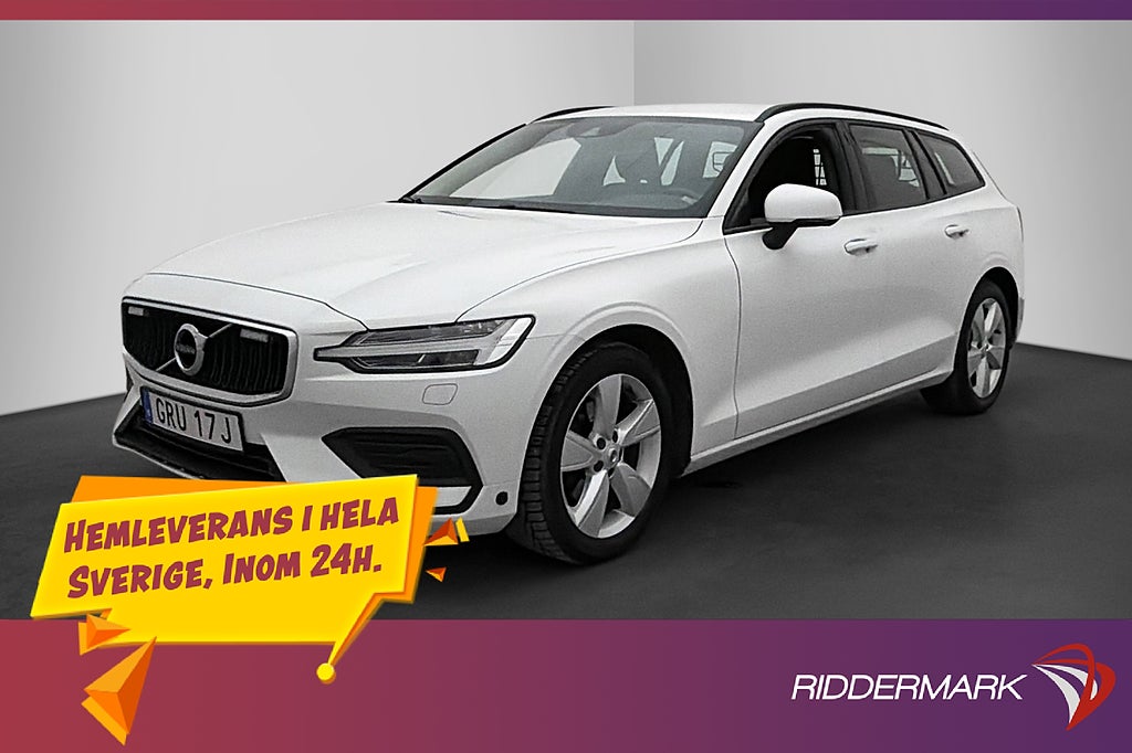 Volvo V60 D4 190hk Momentum Dragkrok Rattvärme Värmare VOC