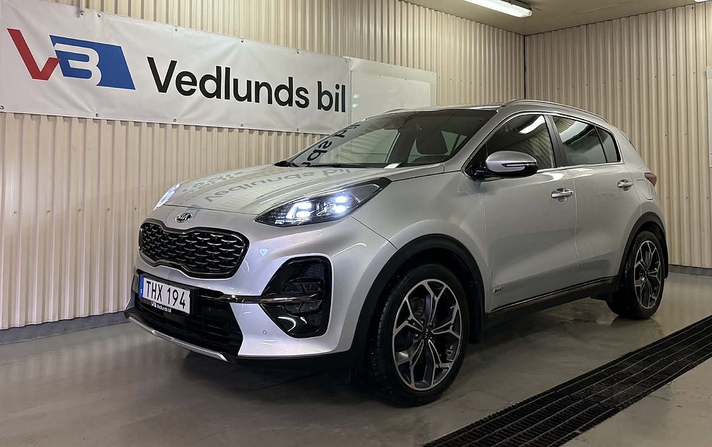 Kia Sportage 2.0 CRDi AWD 184hk GT-Line CarPlay B.kamera 1ägare Drag