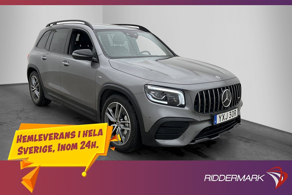 Mercedes-Benz GLB 35 AMG 4M 306hk Pano Bumester Kamera Navi