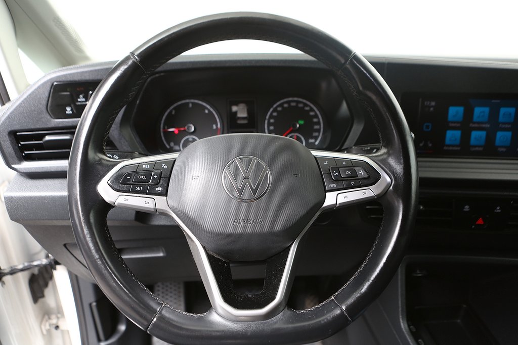 Volkswagen Caddy Cargo 2,0 TDI 122hk DSG Värme Drag Leasbar 2022