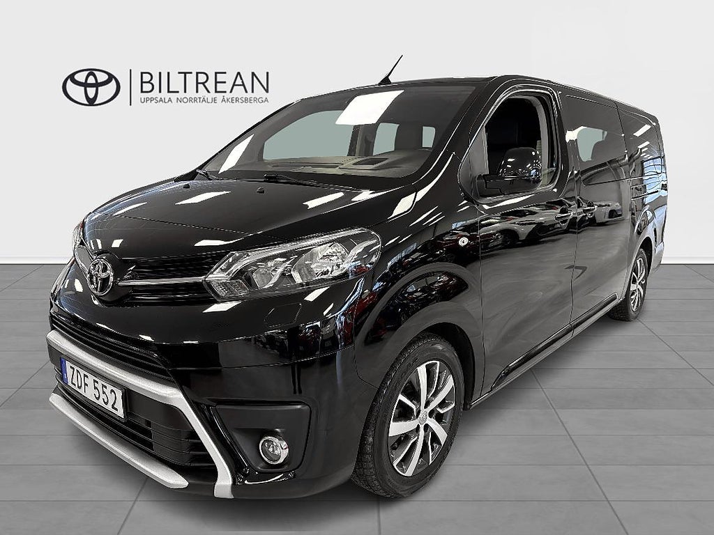 Toyota Proace Verso Long 2.0 180hk Premium Dragkrok Vinterhjul Ingår