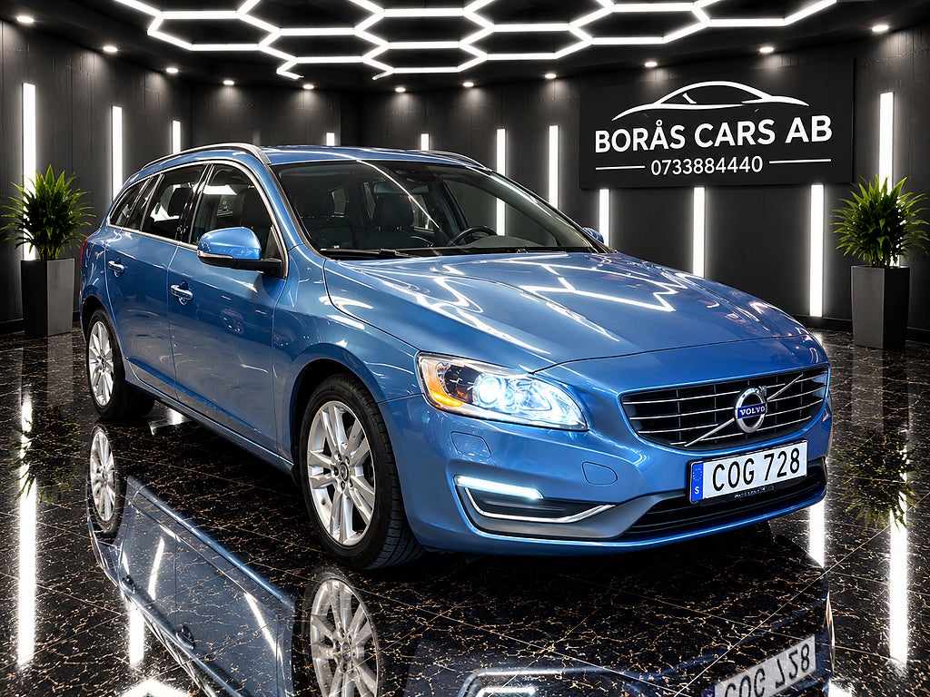 Volvo V60 D4 (181hk) Momentum*600kr/mån*Nybesk*dragkrok
