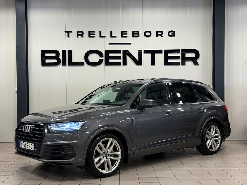 Audi Q7 3.0 TDI V6 quattro TipTronic S Line 272hk | 7 Sits 