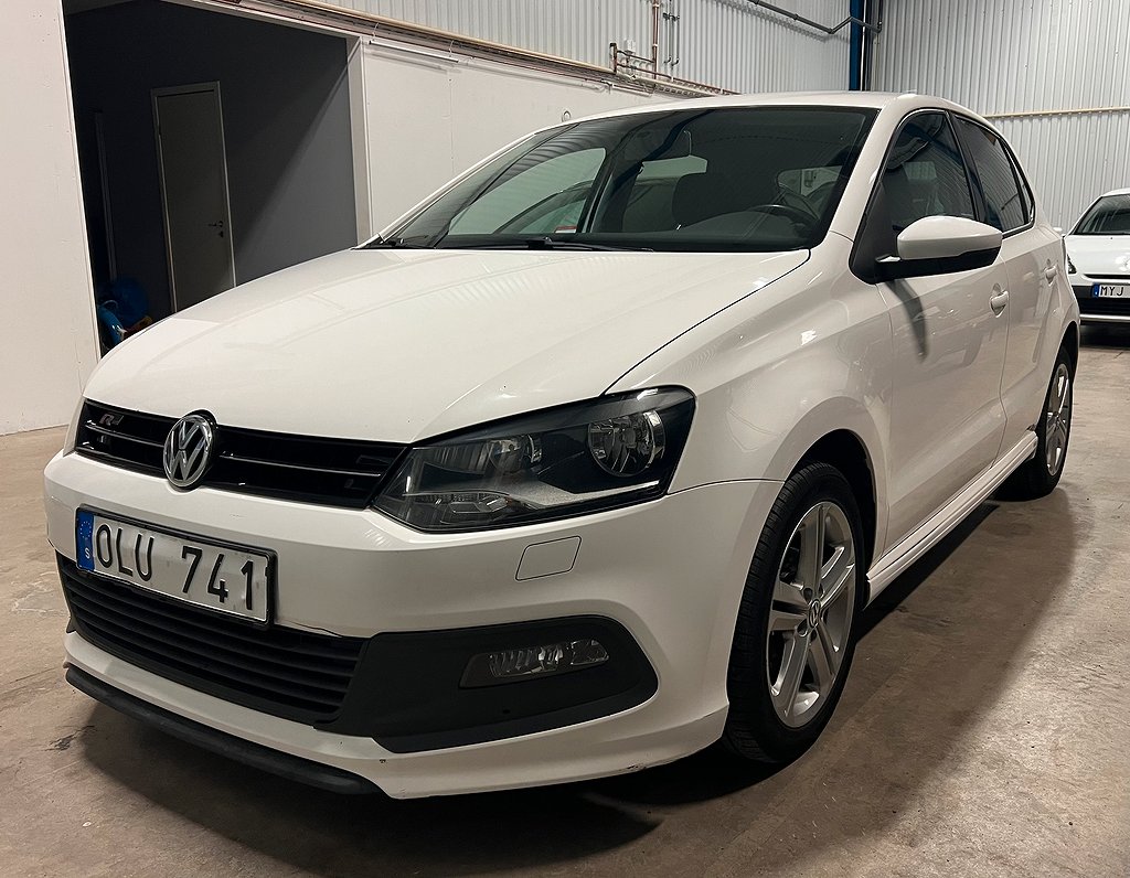 Volkswagen Polo 5-dörrar 1.2 TSI Comfortline, R-line 