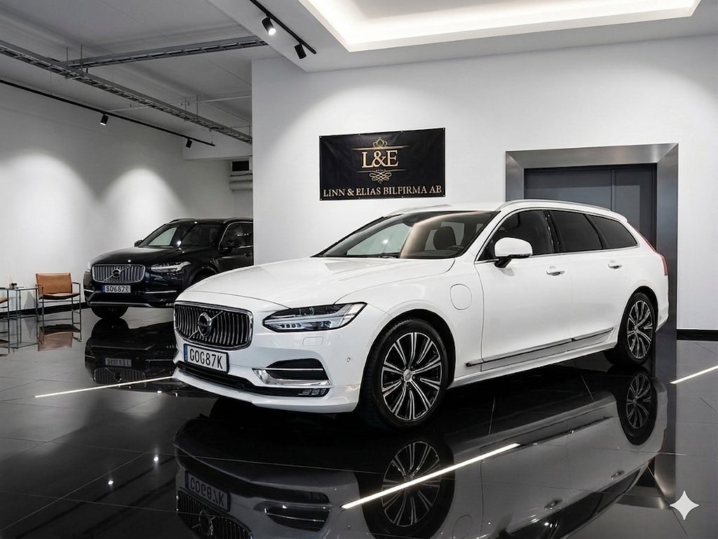 Volvo V90 Recharge T6 AWD Geartronic Momentum Euro 6 1ÅRSGARANTI