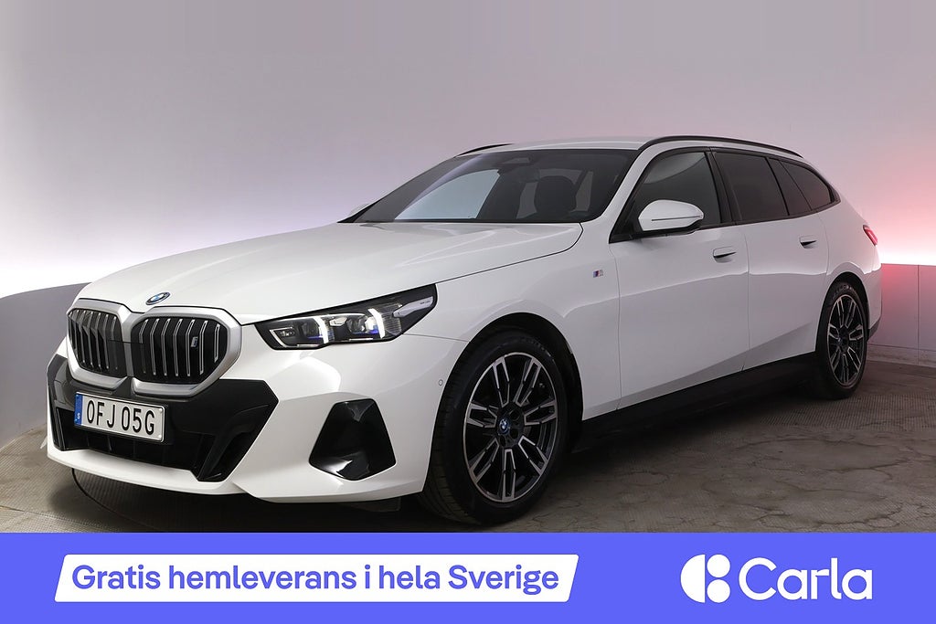 BMW i5 eDrive40 Touring M-Sport Drag BSM Kamera DA V-hjul