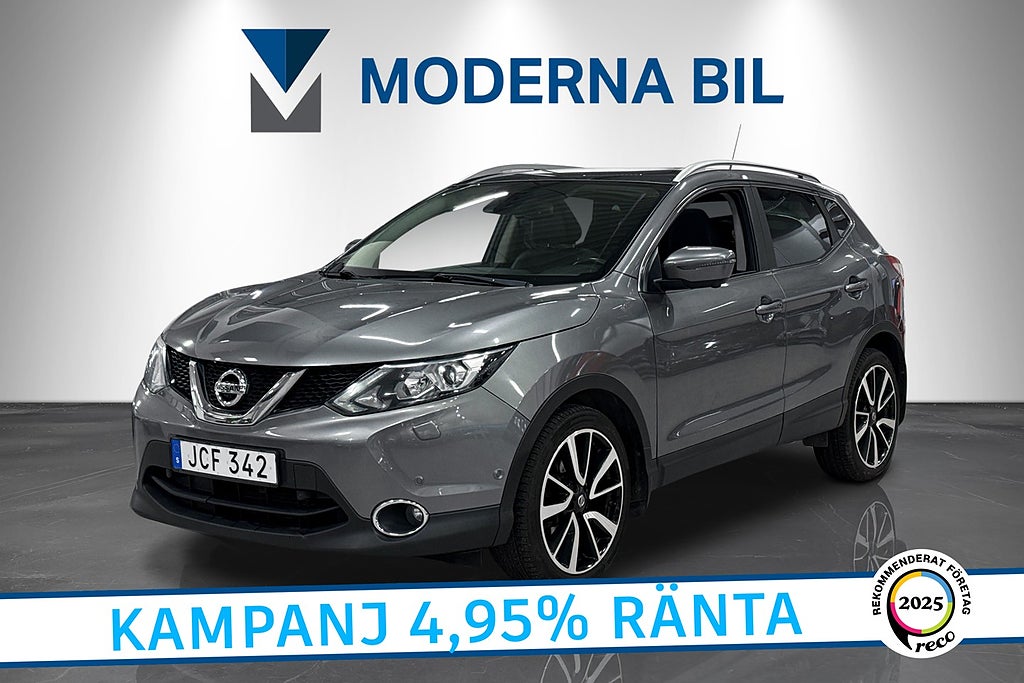Nissan Qashqai 1.2 DIG 115hk Aut Tekna Pano B-kamera Se-Spec