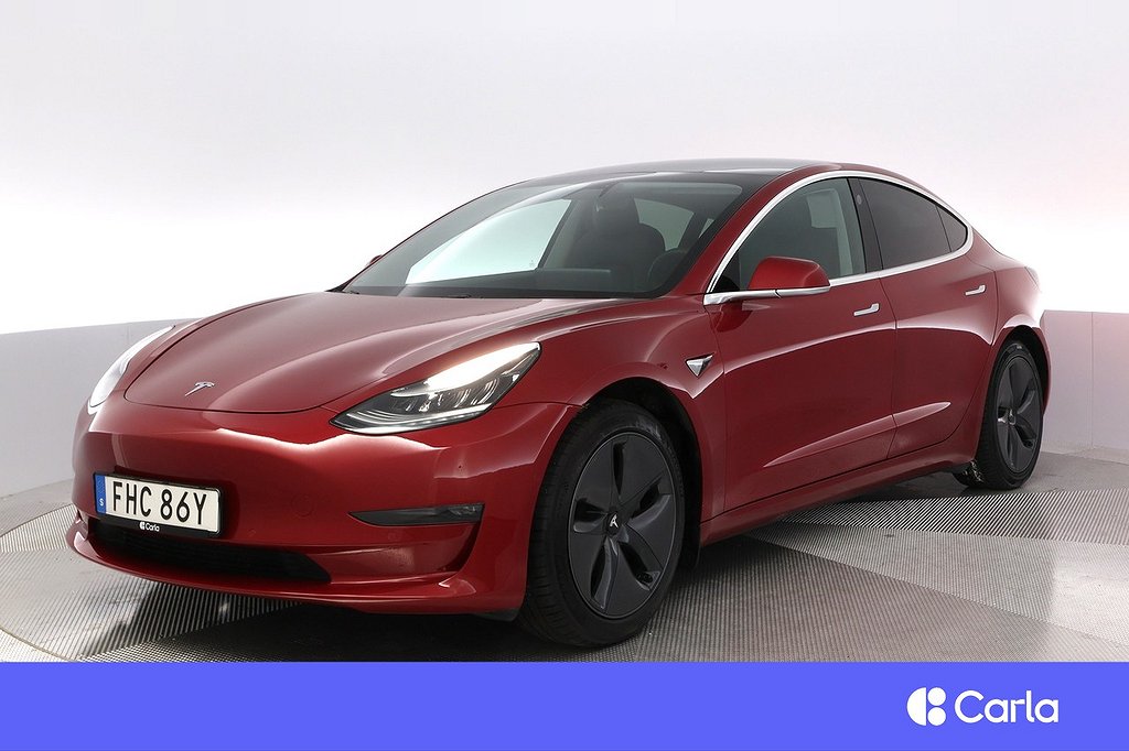 Tesla Model 3 Long Range AWD Full Self Drive Pano V-Hjul