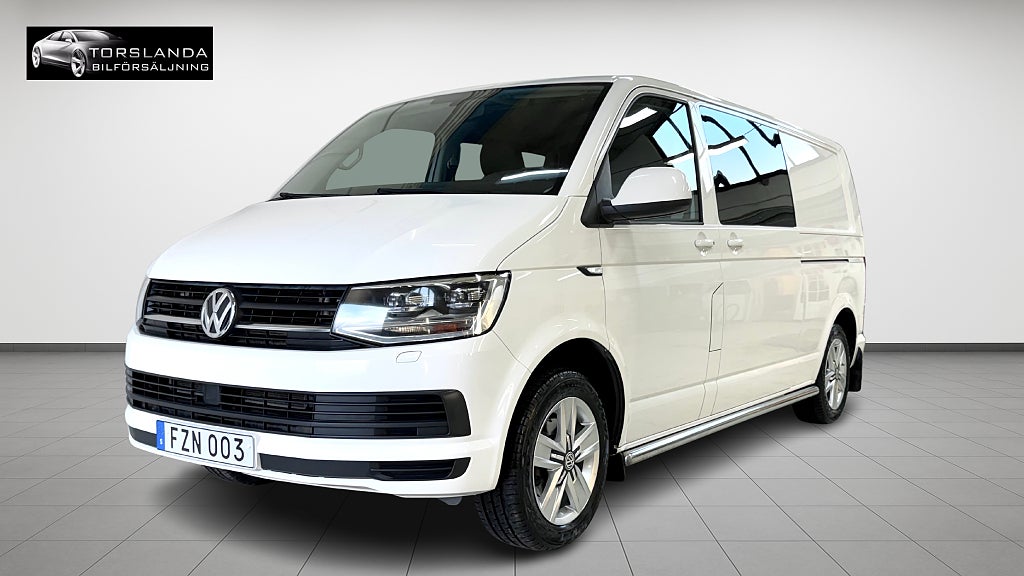 Volkswagen Transporter Kombi 2.0 TDI 150hk DSG Värmare Navi Krok 5-sits MOMS