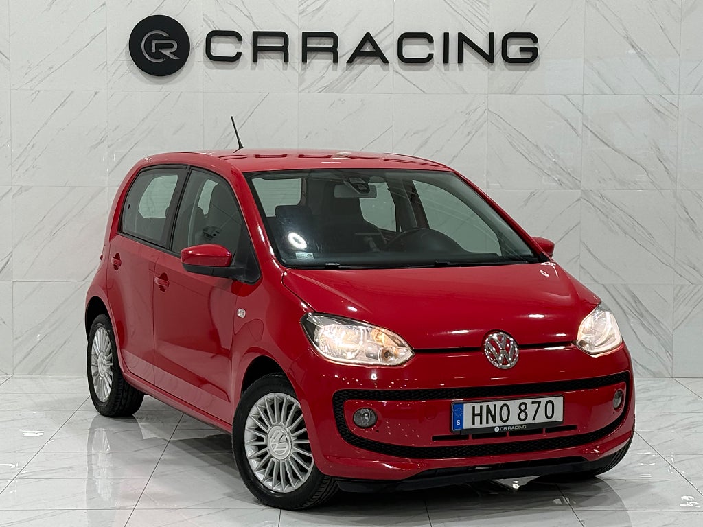 Volkswagen UP! 5-dörrar 1.0 MPI high up|Blutooth|Navi|Nybesiktad
