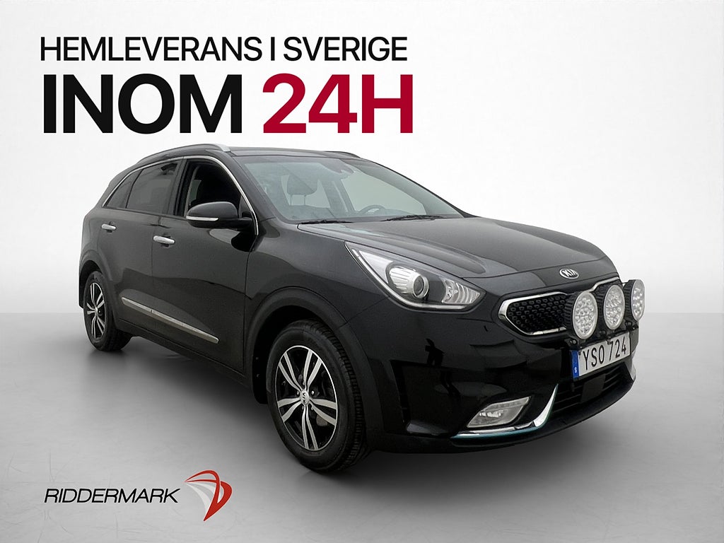 Kia Niro P-HEV 141hk Advance Plus Drag Kamera Navi Rattvärm