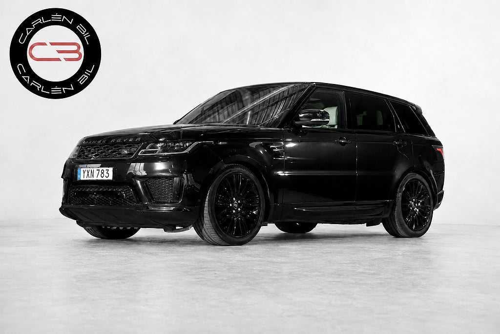 Land Rover Range Rover Sport HSE Dynamic Sv-Såld Pixel-light Meridi Pano Drag