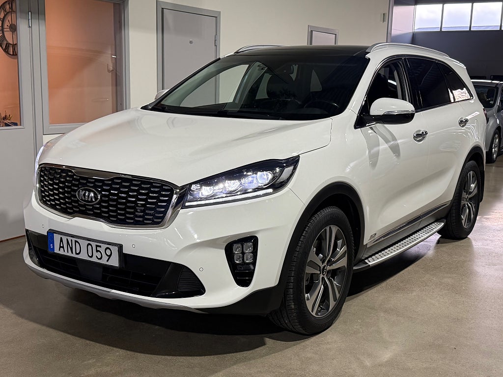 Kia Sorento 2.2 CRDi AWD GT-Line 200hk (7-sits, Pano, Drag)