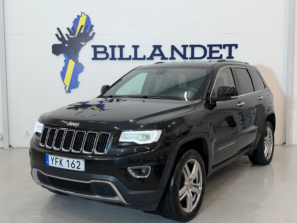 Jeep Grand Cherokee 3.0 V6 CRD 4WD-Limited-Drag-Nybesiktad-Euro 6