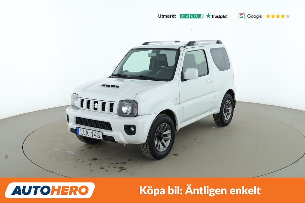 Suzuki Jimny 1.3 DOHC VVT 4WD / Dragkrok, Rails