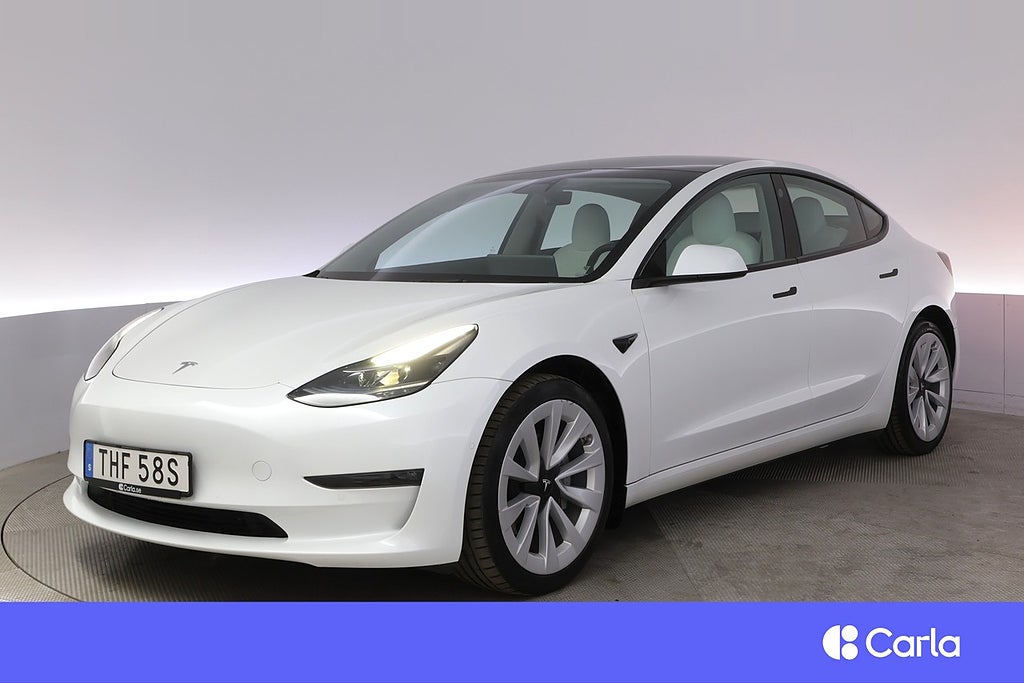 Tesla Model 3 Long Range AWD Refresh Autopilot Pano 19" Drag