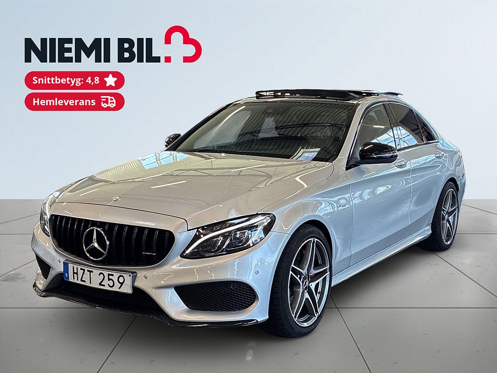 Mercedes-Benz C450 450/C43 AMG 4MATIC Skinn/Burmester/Pano