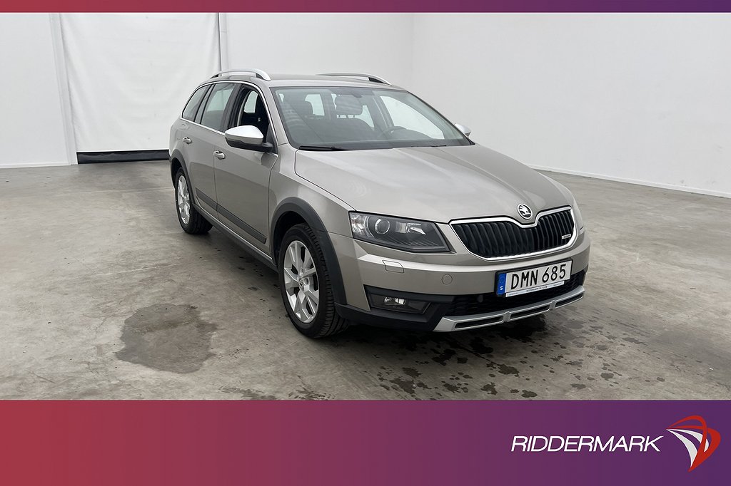 Skoda Octavia Scout TDI 4x4 184hk M&K-Värmare Ps 4,95% Ränta