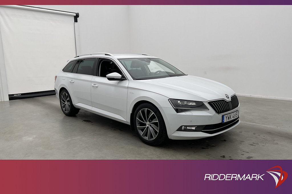 Skoda Superb Kombi TDI 4x4 190hk L&K Värm GPS B-Kamera Skinn