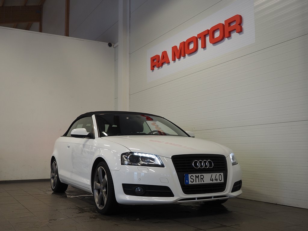 Audi A3 Cabriolet 1.8 TFSI BOSE P-Sensorer Sportstolar 18" 2011