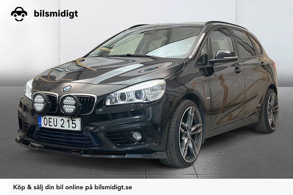 BMW 218 d ActiveTourer Sportline Drag Navi H/K B-Kam 150hk