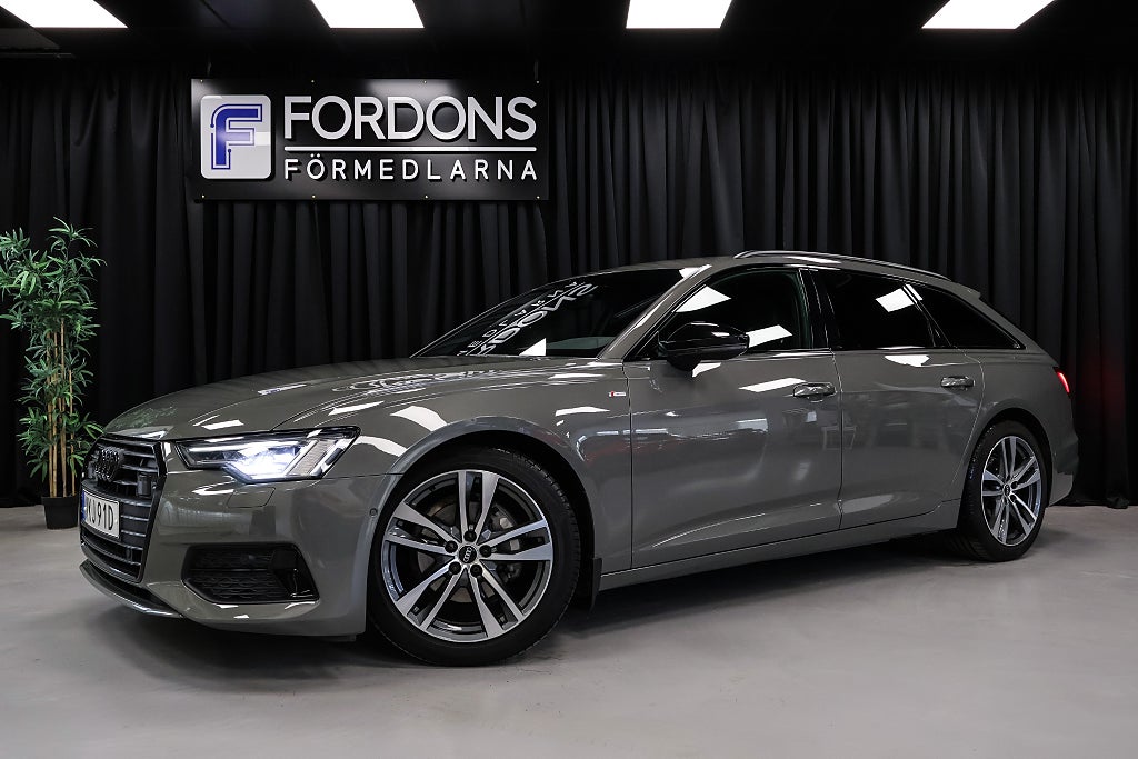 Audi A6 Avant 40 TDI Quattro S-Line Matrix Cockpit Svart Optik