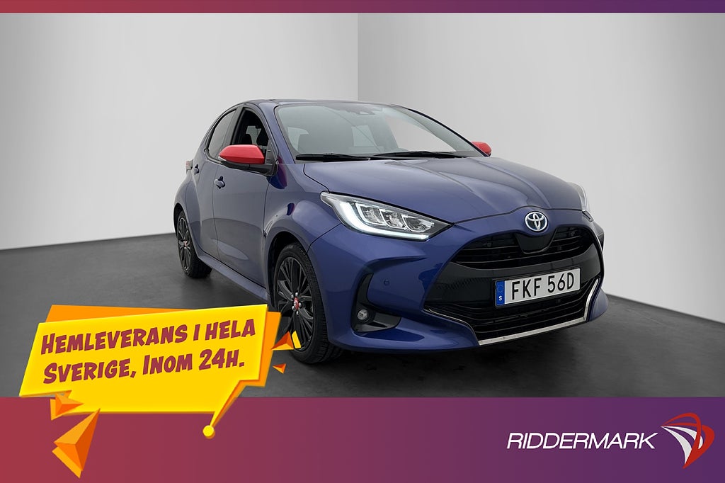 Toyota Yaris Hybrid Style Keyless Adapt-fart HUD Kamera