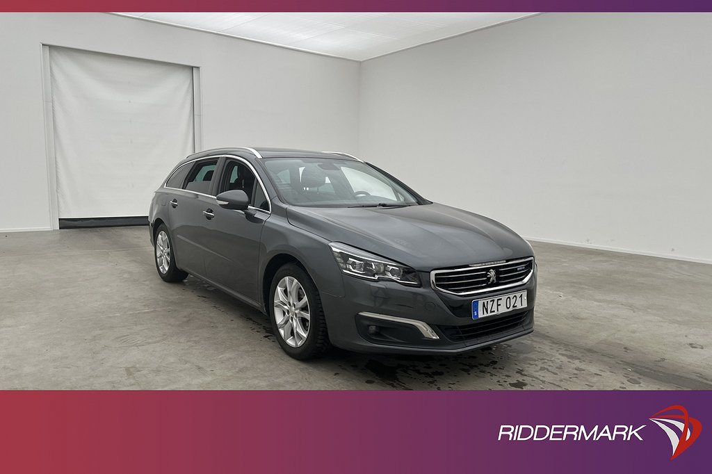 Peugeot 508 SW BlueHDi 120hk Allure Pano 4,95% Ränta