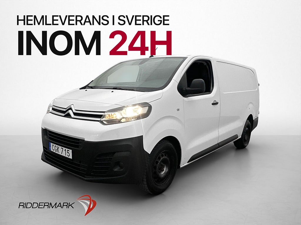 Citroën jumpy L3 2.0HDi Värmare PDC 3-Sits CARPLAY Moms