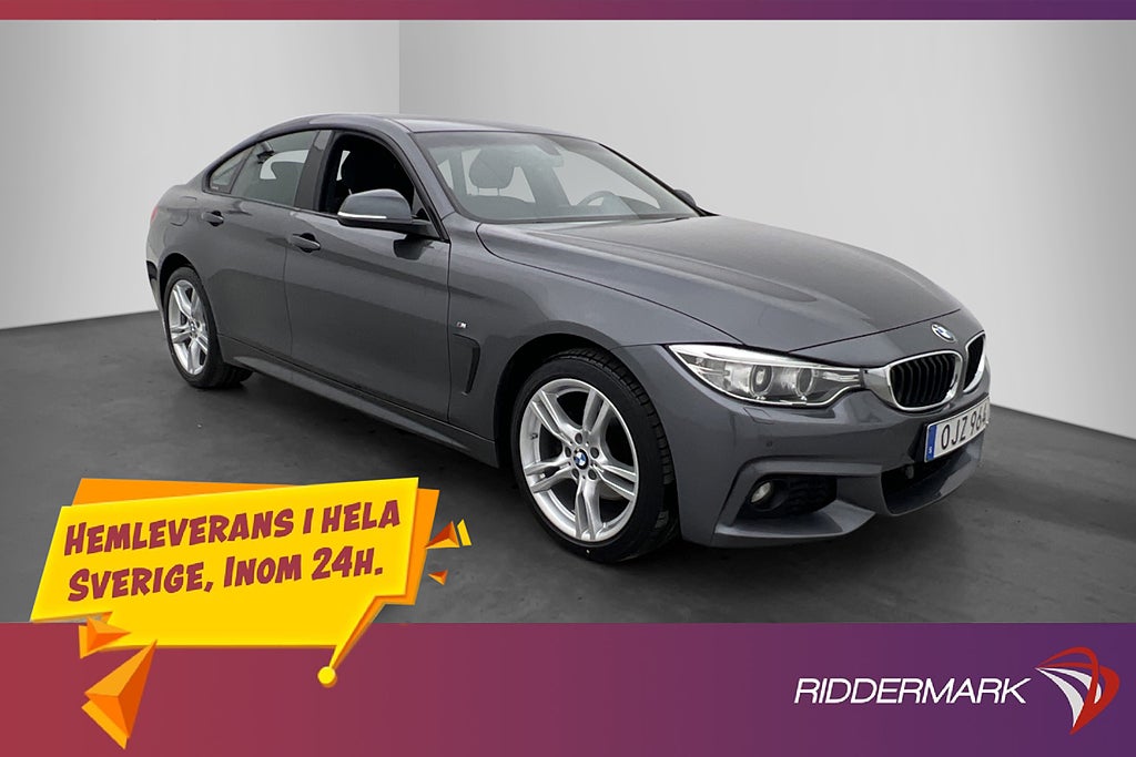 BMW 420 D xDrive Gran Coupé 190hk M Sport Navi Drag M-värm