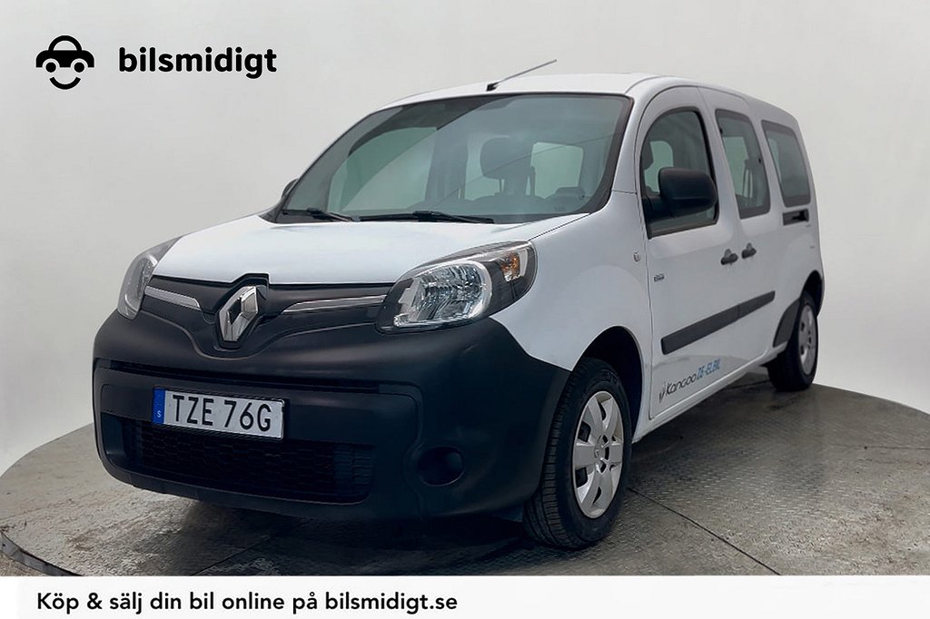 Renault Kangoo Z.E Maxi Passenger 33 kWh Värmare Lågmil Moms