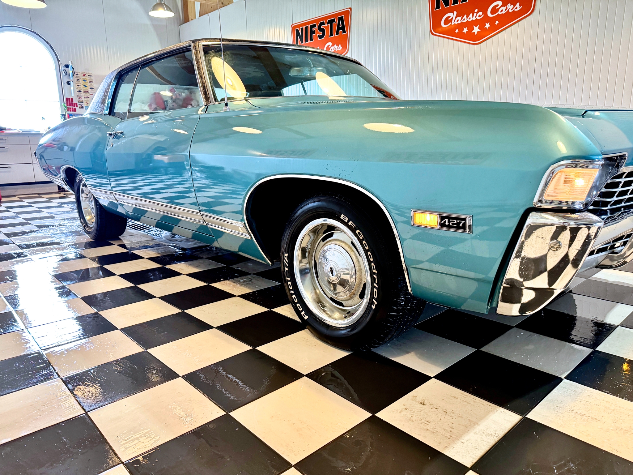 Chevrolet Caprice Äkta 427 bil / Rostfri 1968, bild 6/70