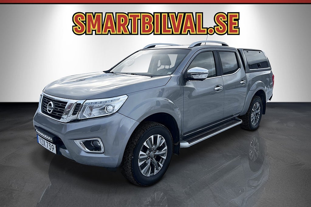 Nissan Navara Dubbelhytt 2.3 dCi 4WD Aut Drag MOMS Värmare