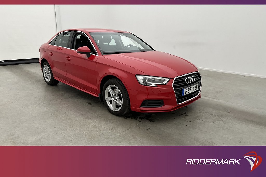 Audi A3 Sedan 35 TFSI 150hk Proline Sensorer Adp-Farthållare