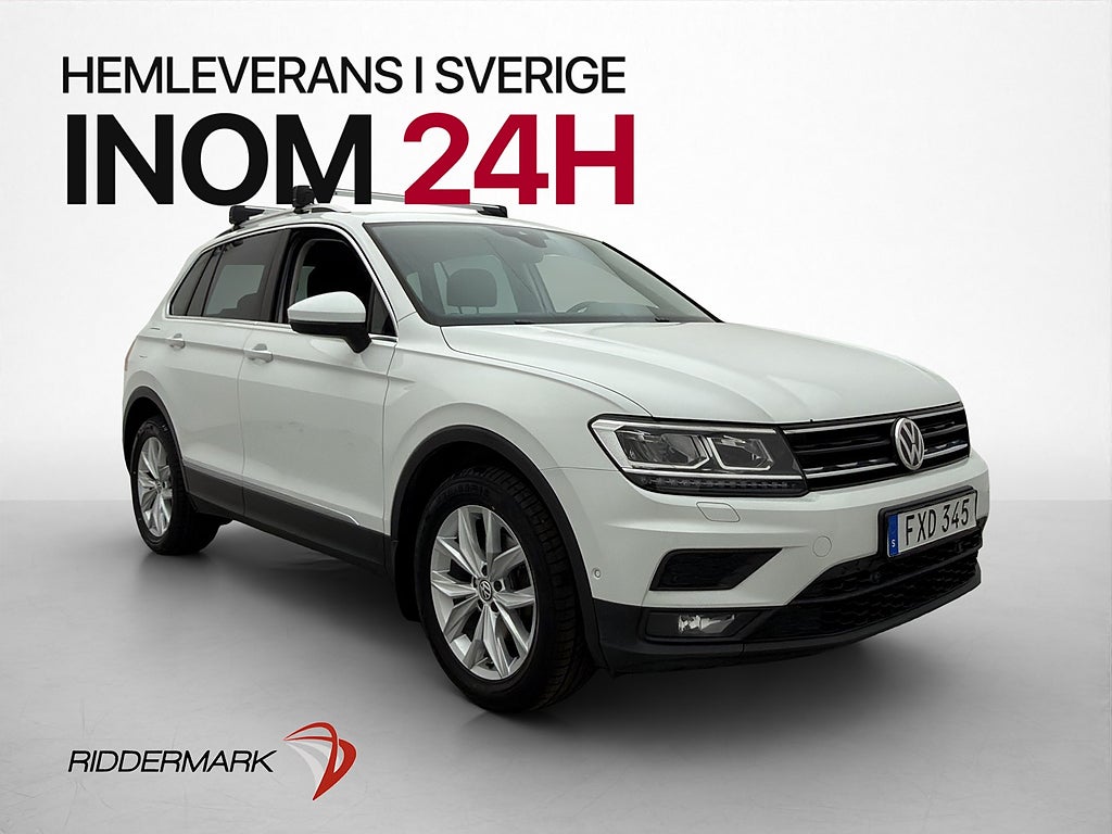Volkswagen Tiguan 1.4 TSI 4M 150hk Drag Kamera Carplay