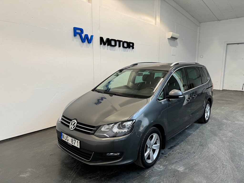 Volkswagen Sharan 2.0 TDI 140hk Masters 7-sits Pano D-värm