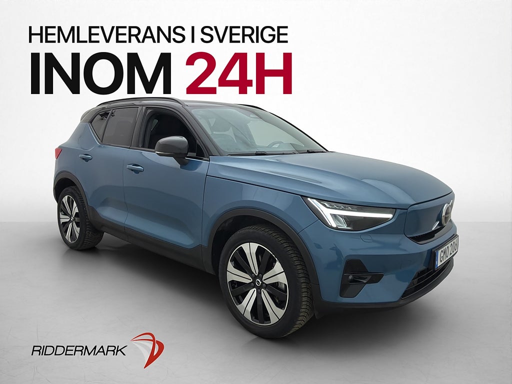 Volvo XC40 231hk Plus MOMS Kamera Värmare Navigation CarPlay