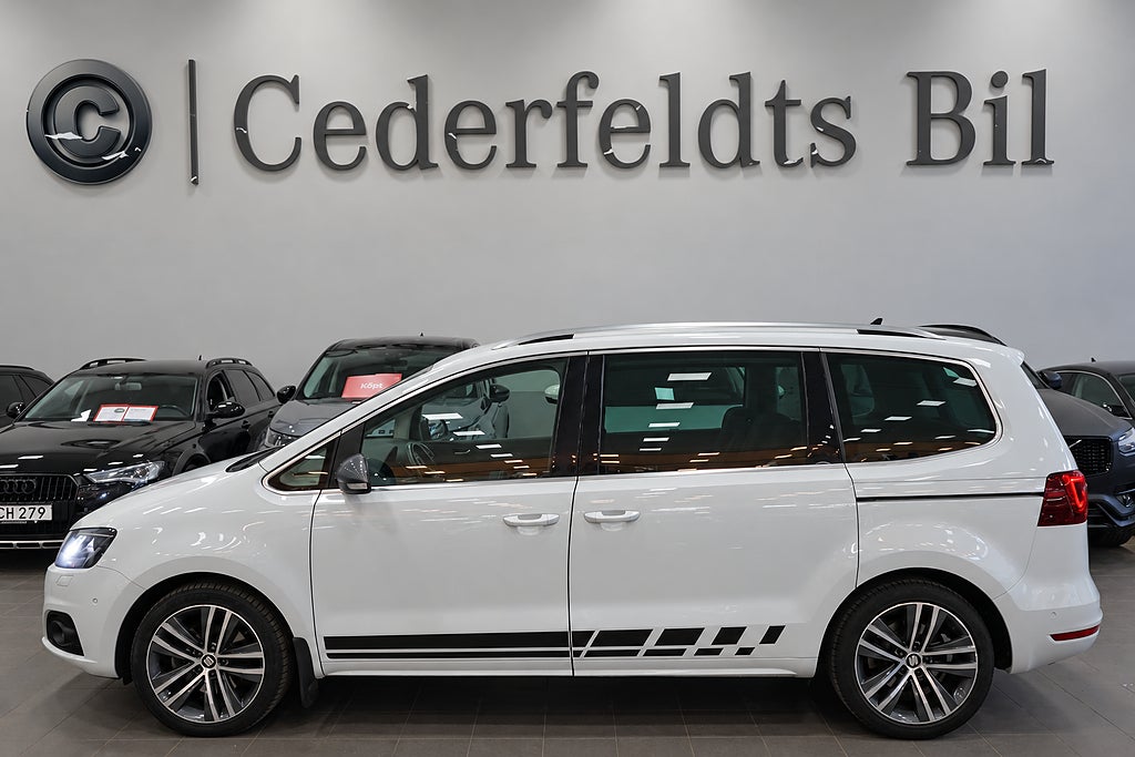 Seat Alhambra 7-Sits 2.0 TDI 4Drive FR-Line Drag Värm Navi V-hjul Eu6