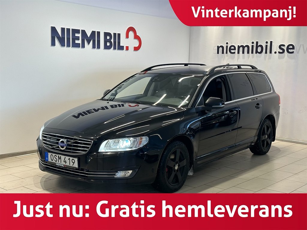 Volvo V70 D4 Momentum 181hk drag/MoK/SoV/kamrembytt/D-värm