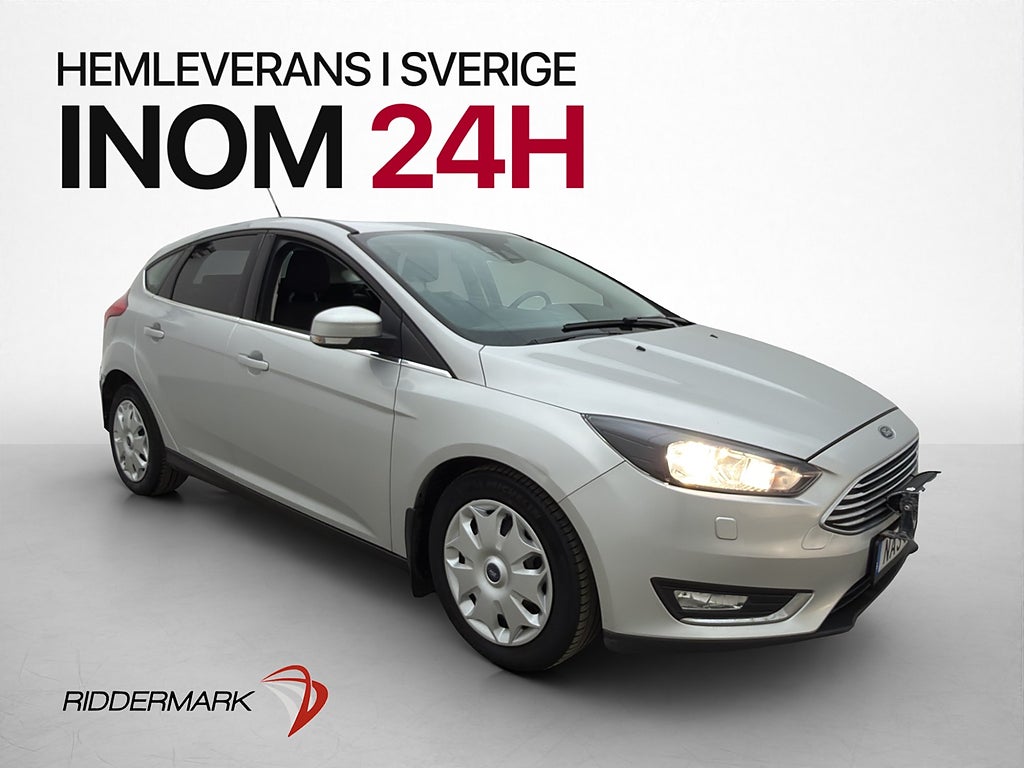 Ford Focus 1.0 100hk Titanium Kamera Bluetooth Farthållare