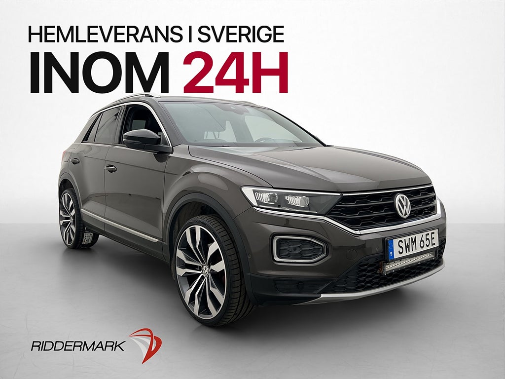 Volkswagen T-Roc 2.0 TSI 4M 190hk GT Drag P-värm Kamera