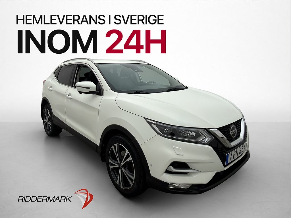 Nissan Qashqai 1.3 DIG-T 160hk Tekna 360° Navi Adapt-Fart