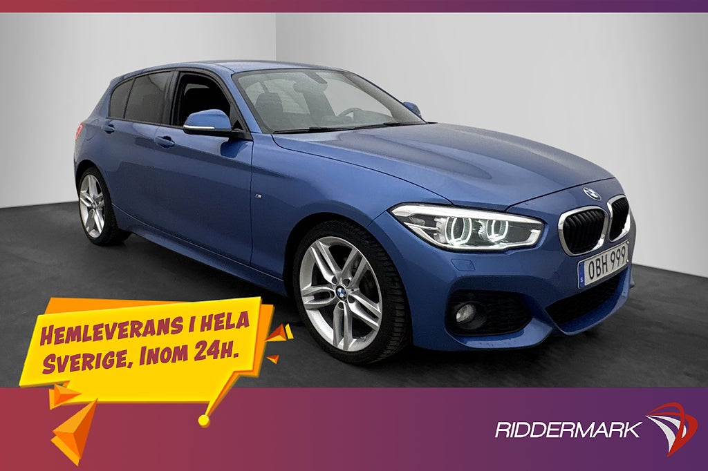 BMW 118 d 150hk M-Sport Sensorer Alcantara Keyless
