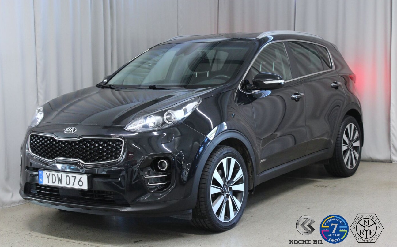 Kia Sportage 2.0 CRDi AWD 185HK Advance, S&V-hjul,  9882 mil