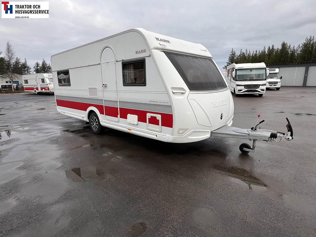 Kabe Smaragd 540 GLE KS Långbädd, AC, Momsad -19