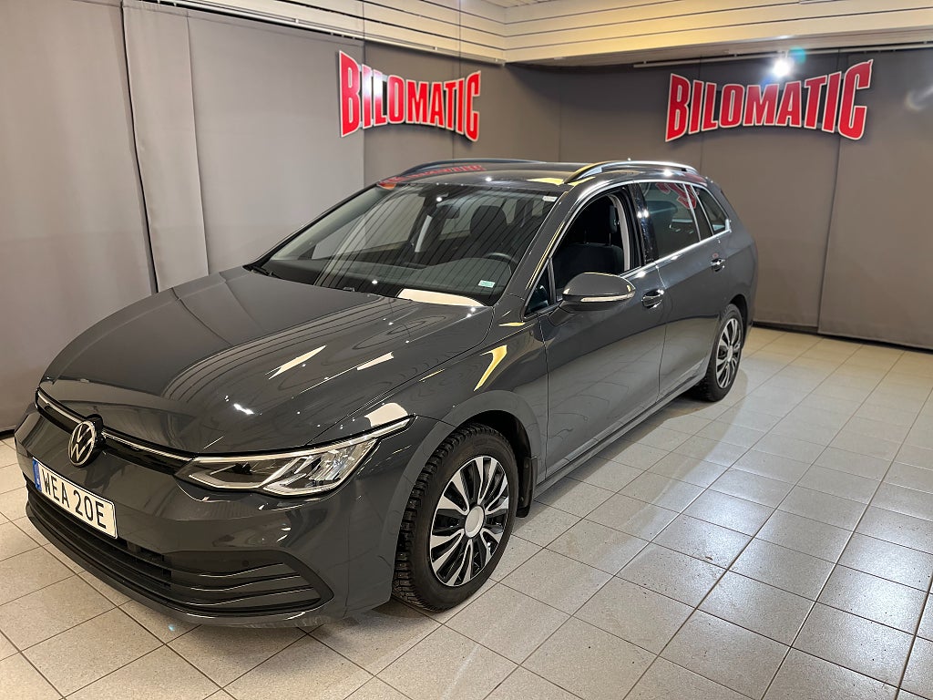 Volkswagen Golf 1.5 TGI 131HK Aut Bensin/Gas Bensin värmare V-Hjul Sportskombi 