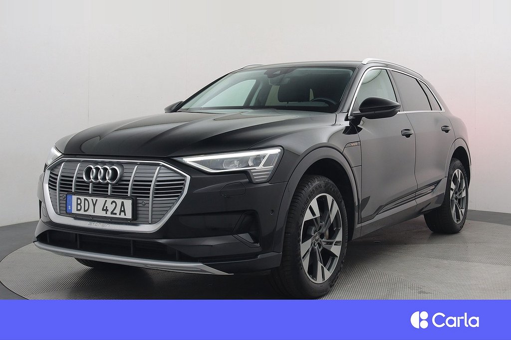 Audi E-Tron 55 quattro Proline Läder Pano Elstol Navi V-Hjul