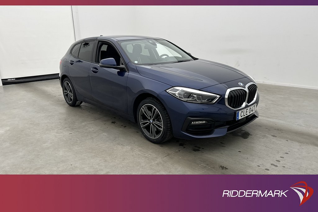 BMW 118 i 140hk Sport line Sensorer Ambient 0,54L/Mil